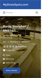 Mobile Screenshot of borasskatehall.se